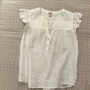 Magaschoni linen blouse